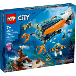 Klocki LEGO 60379 Łódź podwodna badacza dna oceanów CITY